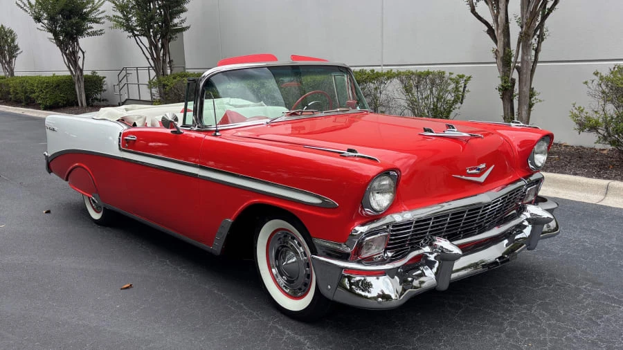 1956 Chevrolet Tri-Five Bel Air Convertible - Image 7 of 31