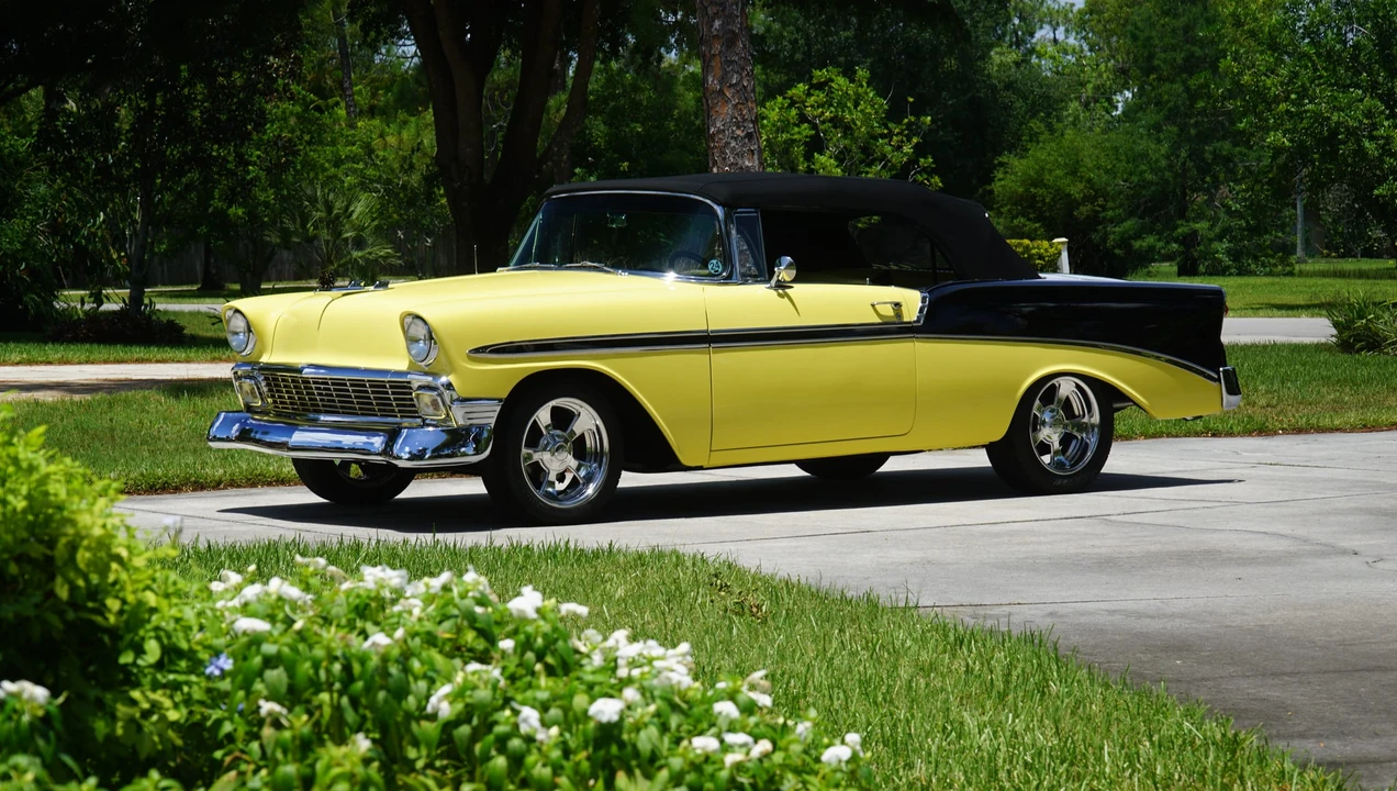 1956 Chevrolet Tri-Five Bel Air Convertible - Image 21 of 31