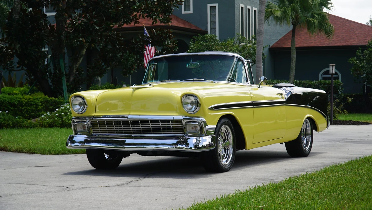 1956 Chevrolet Tri-Five Bel Air Convertible - Image 4 of 31