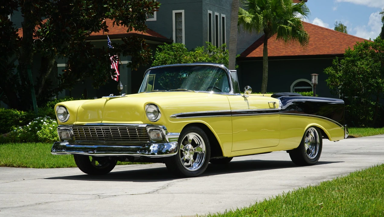 1956 Chevrolet Tri-Five Bel Air Convertible - Image 3 of 31