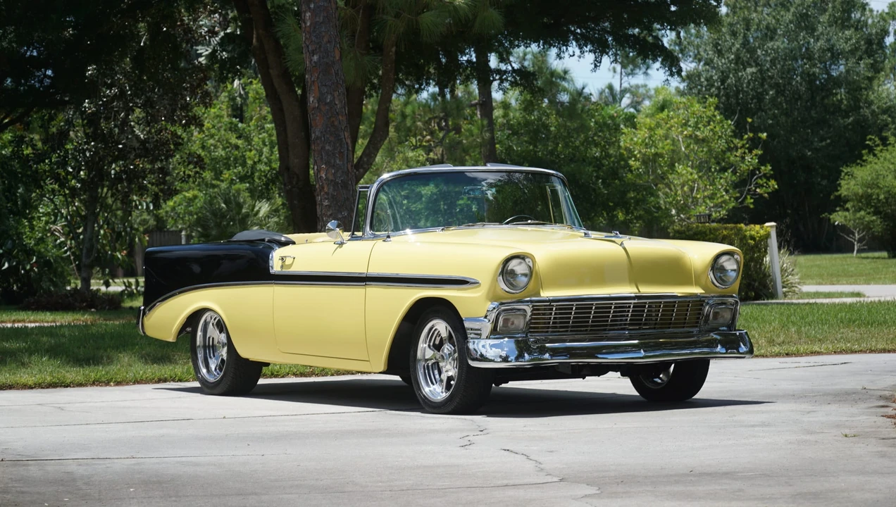 1956 Chevrolet Tri-Five Bel Air Convertible - Image 8 of 31