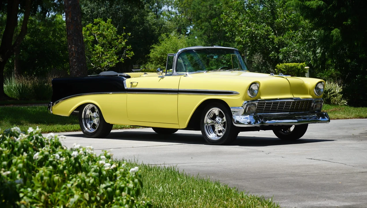 1956 Chevrolet Tri-Five Bel Air Convertible - Image 11 of 31