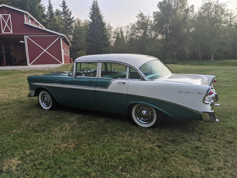 1956 Chevrolet Tri-Five Bel Air Sedan & Wagon - Image 4 of 31
