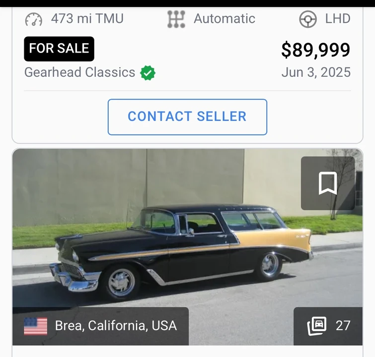 1956 Chevrolet Nomad - Image 16 of 16