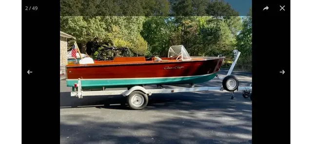 1956 Chris Craft Sportsman 17 Foot