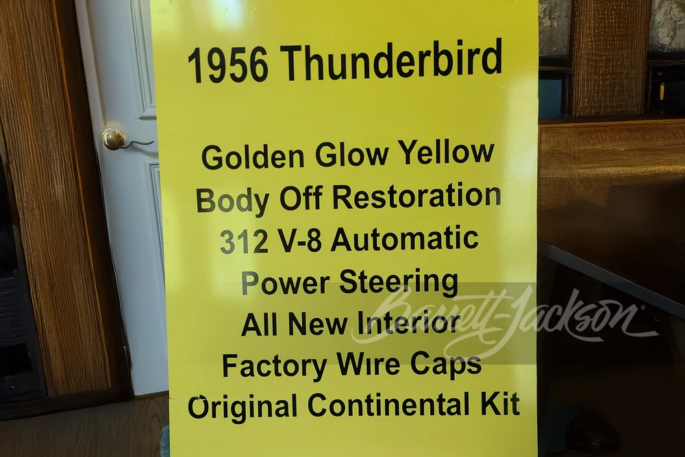 1956 Ford Thunderbird 1st Gen - Image 14 of 18