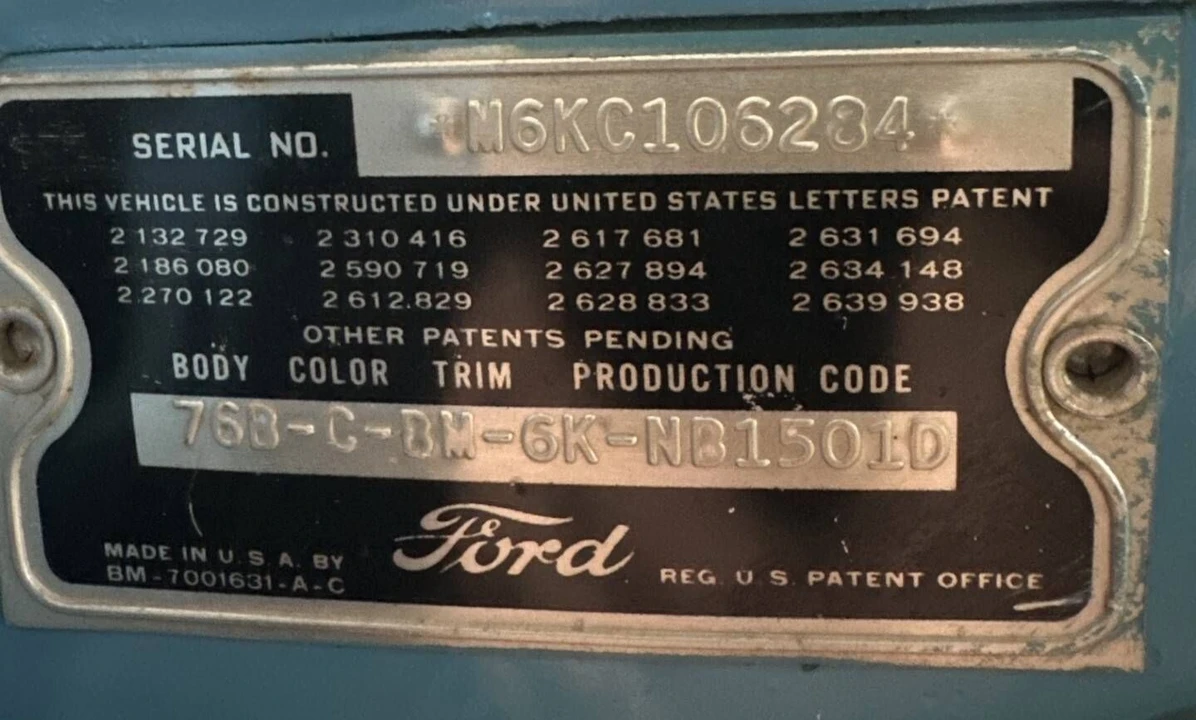 1956 Ford Fairlane 1st Gen - Image 10 of 10