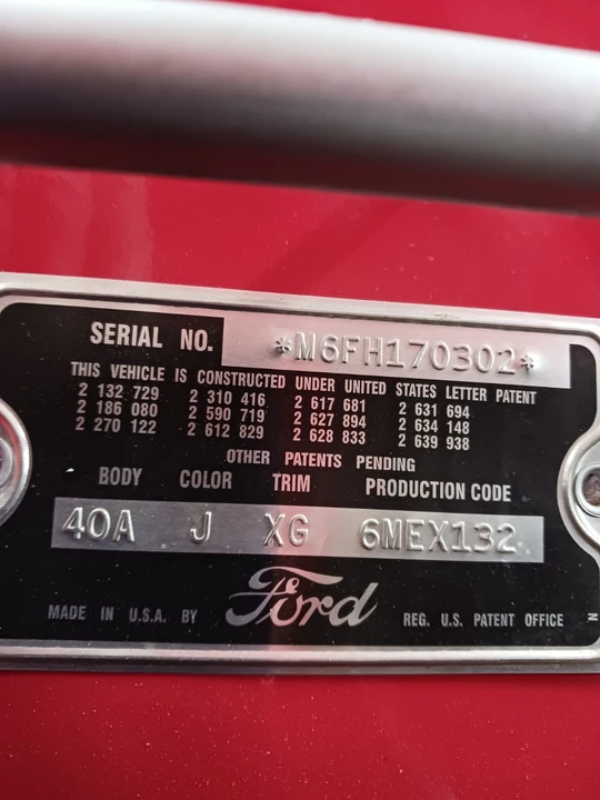 1956 Ford Thunderbird 1st Gen - Image 14 of 16