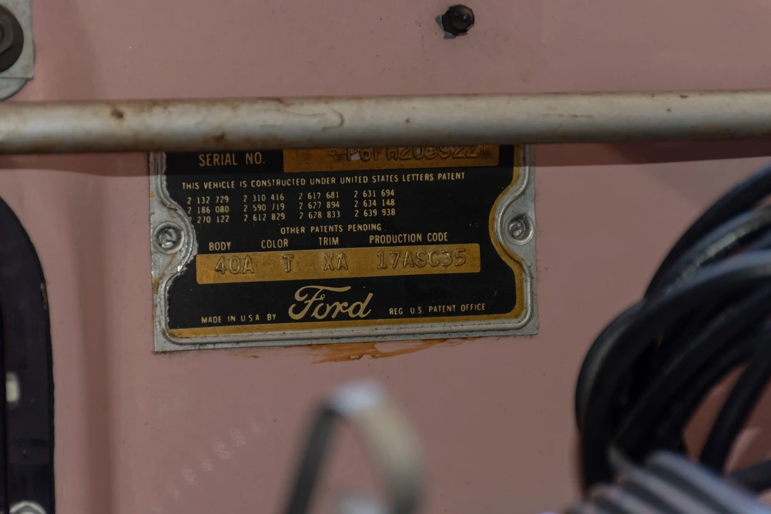 1956 Ford Thunderbird 1st Gen - Image 8 of 31