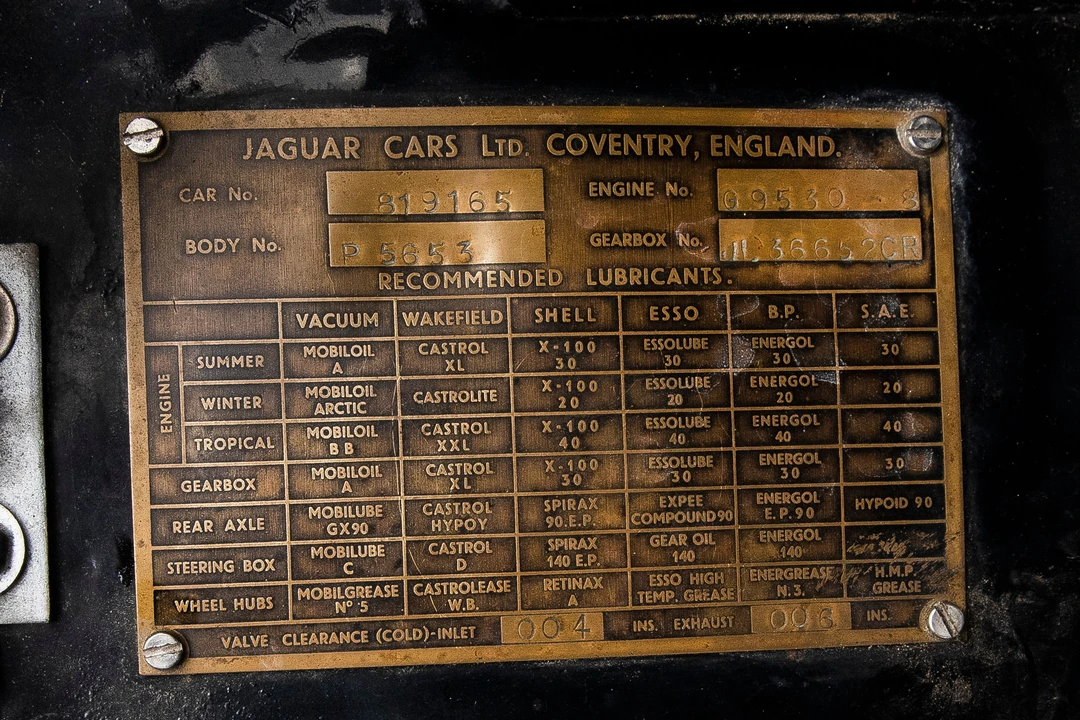 1956 Jaguar XK140 DHC Drophead - Image 22 of 30