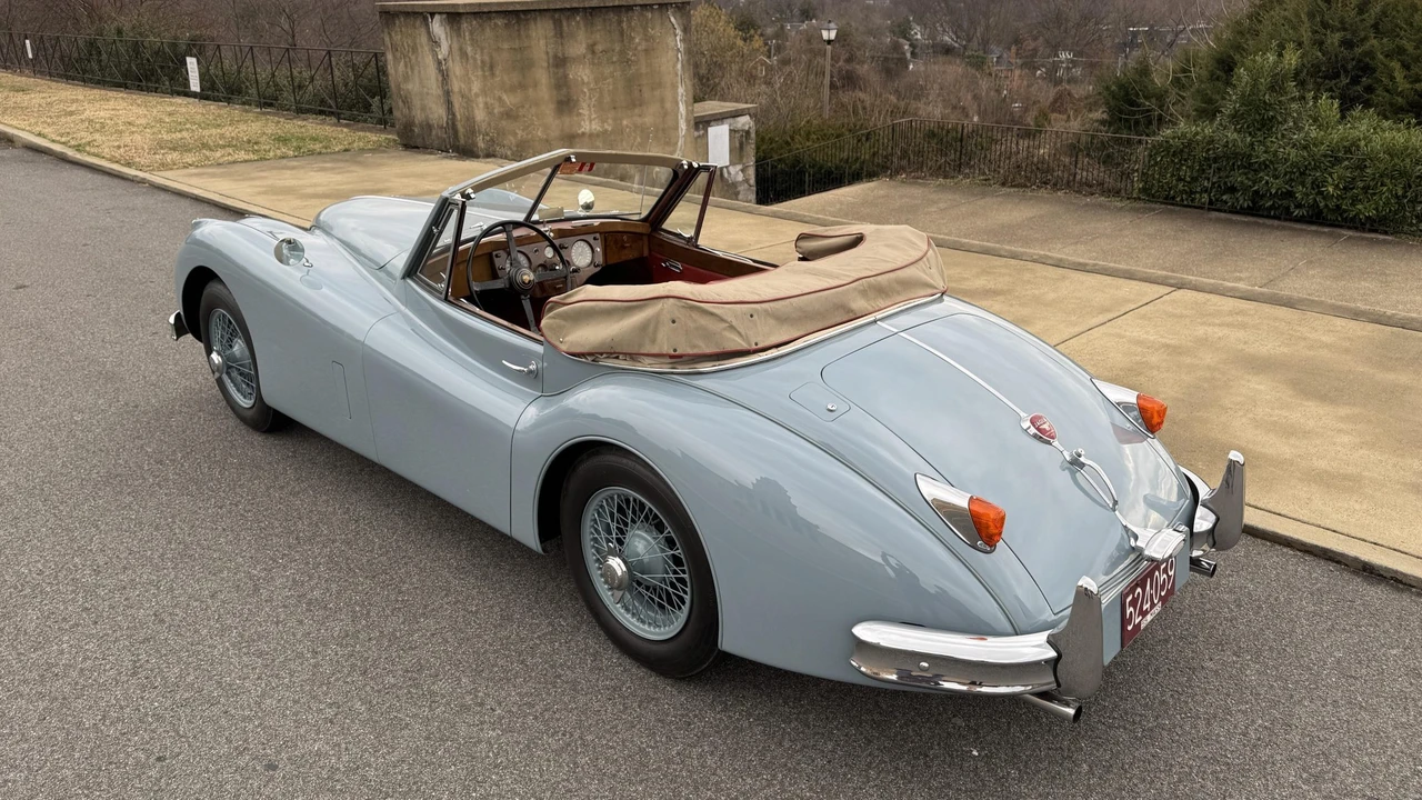 1956 Jaguar XK140 DHC Drophead - Image 24 of 31