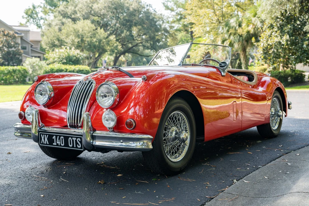 1956 Jaguar XK140 OTS Roadster - Image 8 of 31