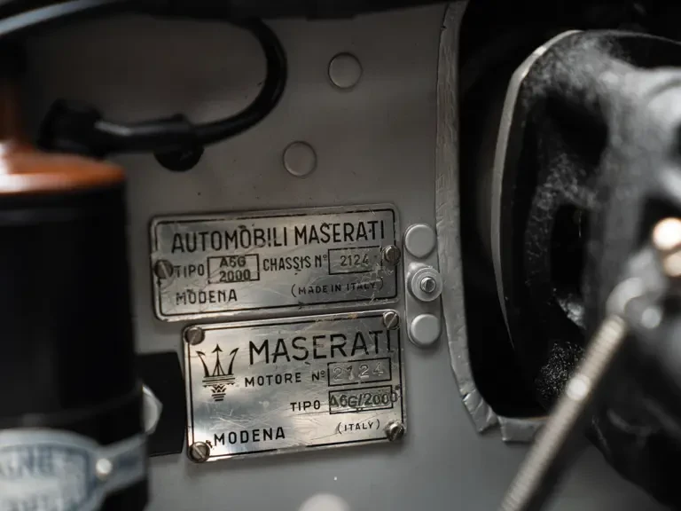 1956 Maserati A6 - Image 27 of 31