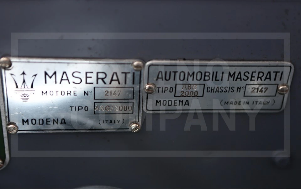 1956 Maserati A6 - Image 15 of 16