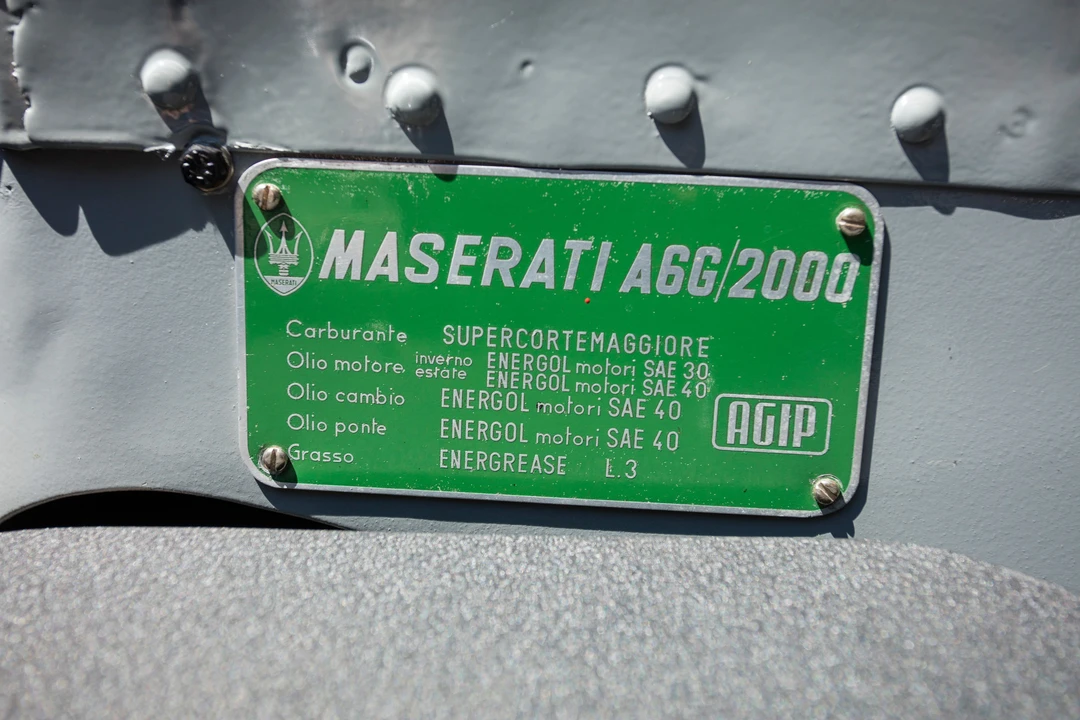 1956 Maserati A6 - Image 8 of 31