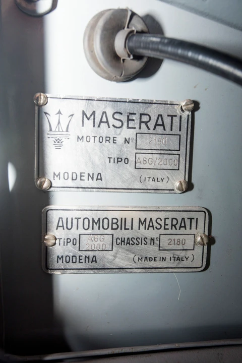 1956 Maserati A6 - Image 9 of 31