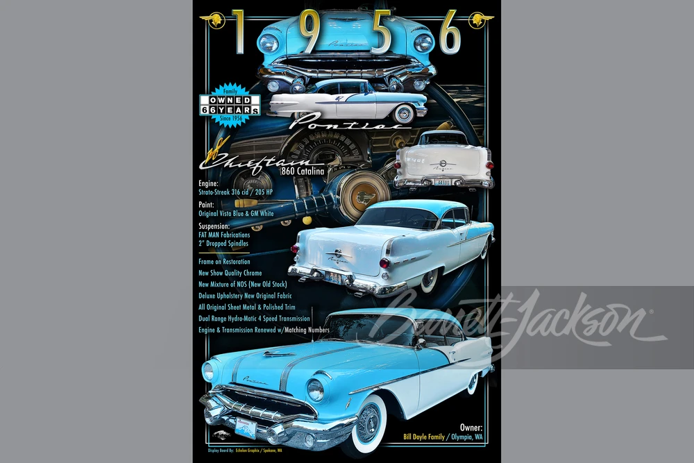 1956 Pontiac Chieftain - Image 9 of 13