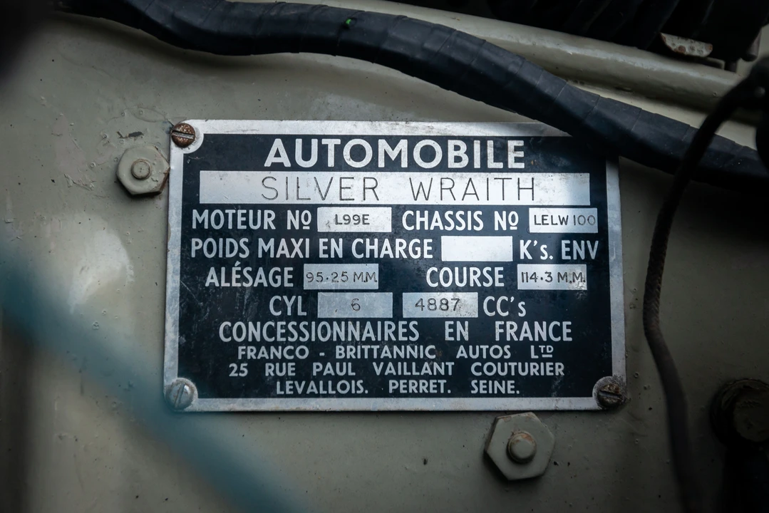 1956 Rolls-Royce Silver Wraith I - Image 6 of 31