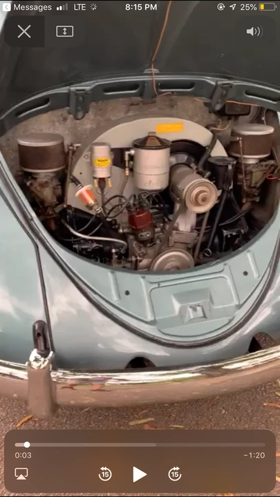 1956 Volkswagen Beetle (Oval Window) - Image 4 of 4