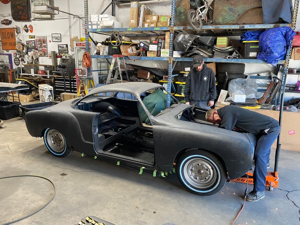 1956 Volkswagen Karmann Ghia Type 14 - Image 7 of 21