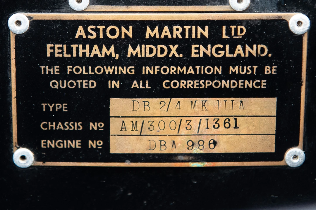 1957 Aston Martin DB1 & DB2 & DB2/4 & DB Mark III - Image 10 of 31