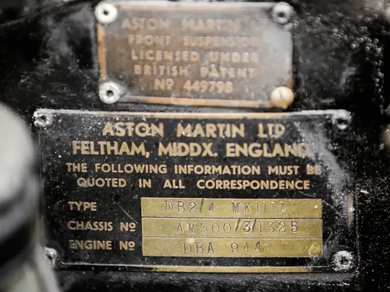 1957 Aston Martin DB1 & DB2 & DB2/4 & DB Mark III - Image 8 of 19