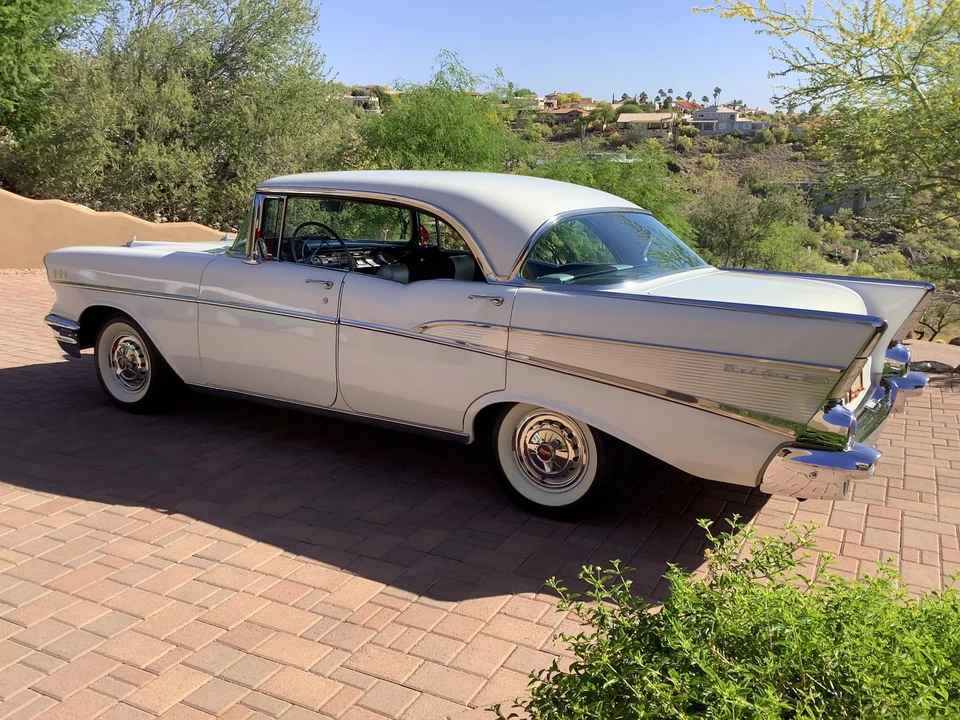 1957 Chevrolet Tri-Five Bel Air Sedan & Wagon - Image 5 of 31