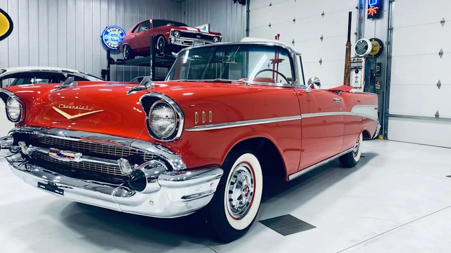 1957 Chevrolet Tri-Five Bel Air Convertible - Image 4 of 15