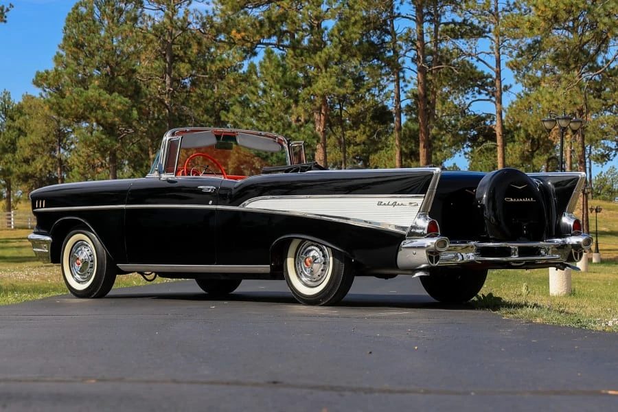 1957 Chevrolet Tri-Five Bel Air Convertible - Image 8 of 31
