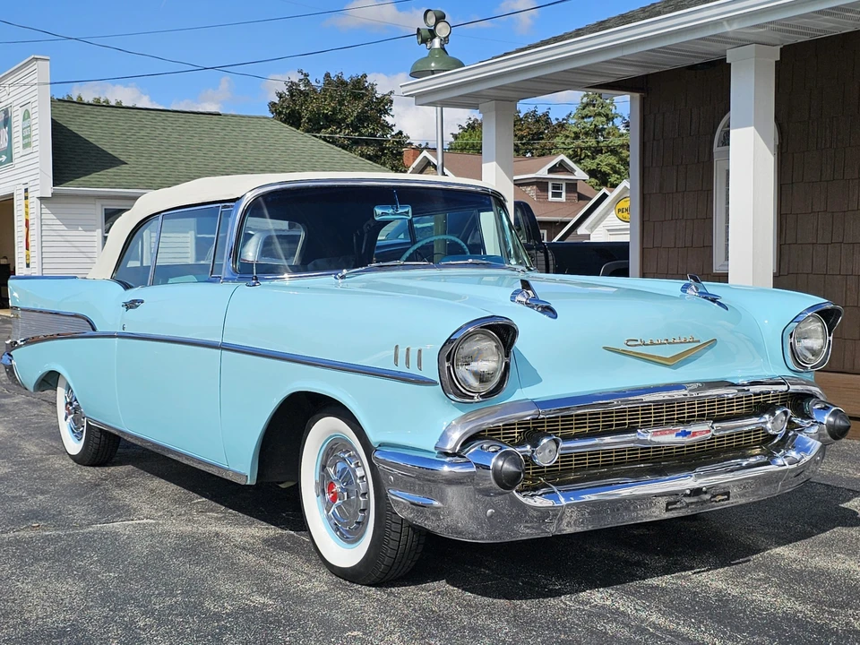 1957 Chevrolet Tri-Five Bel Air Convertible - Image 7 of 31