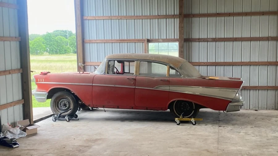 1957 Chevrolet Tri-Five Bel Air Sedan & Wagon - Image 5 of 27