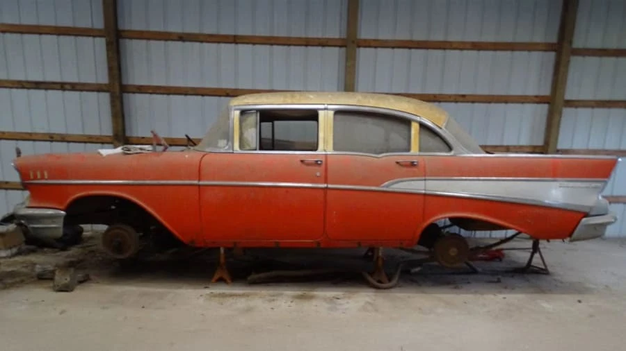 1957 Chevrolet Tri-Five Bel Air Sedan & Wagon - Image 9 of 27