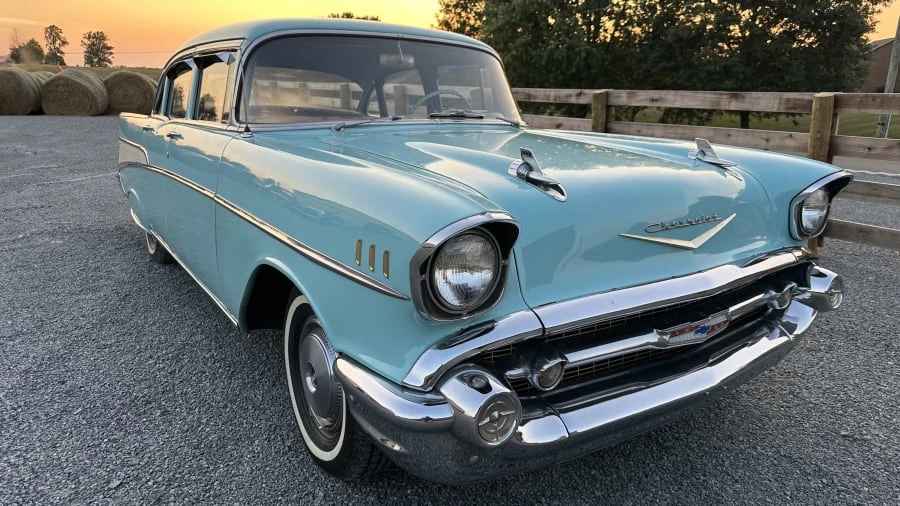 1957 Chevrolet Tri-Five Bel Air Sedan & Wagon - Image 6 of 15