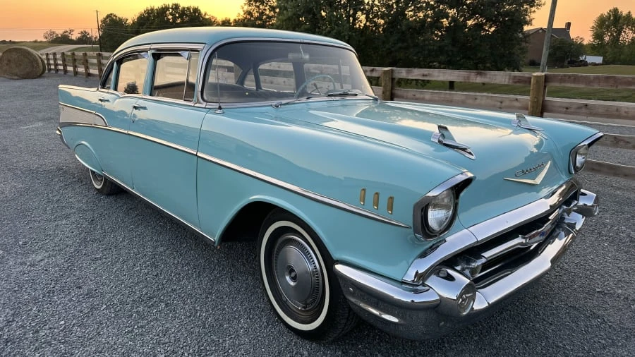1957 Chevrolet Tri-Five Bel Air Sedan & Wagon - Image 10 of 15