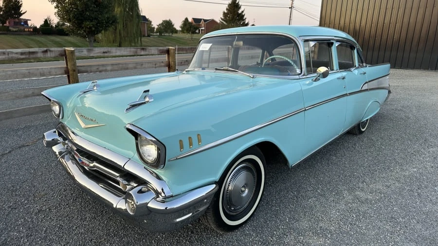 1957 Chevrolet Tri-Five Bel Air Sedan & Wagon - Image 9 of 15