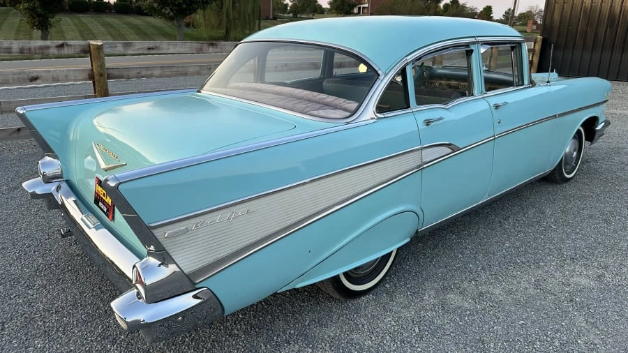 1957 Chevrolet Tri-Five Bel Air Sedan & Wagon - Image 8 of 15