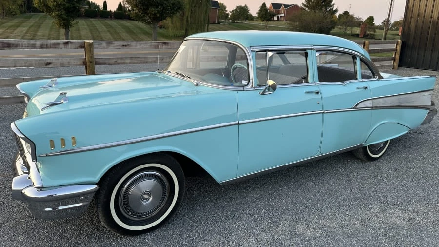 1957 Chevrolet Tri-Five Bel Air Sedan & Wagon - Image 11 of 15