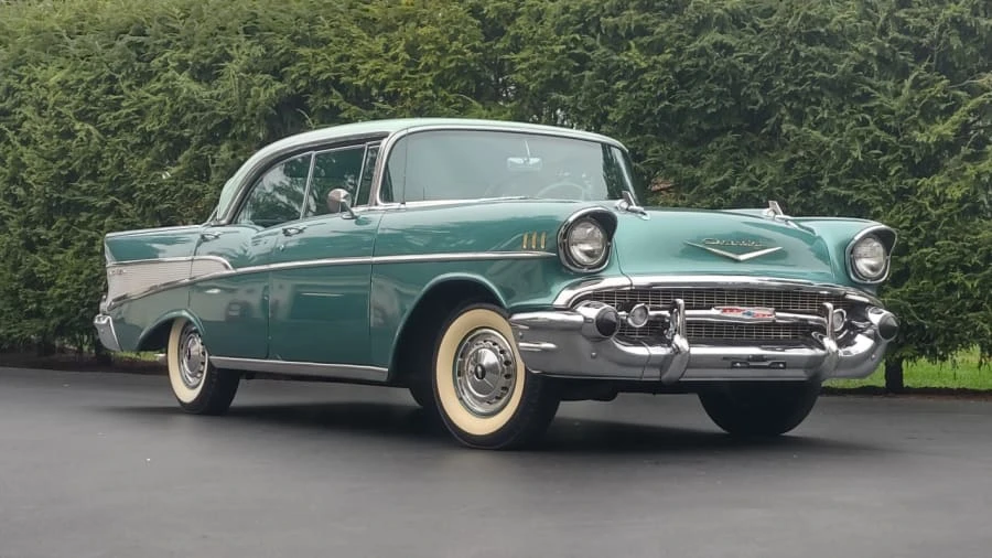 1957 Chevrolet Tri-Five Bel Air Sedan & Wagon - Image 15 of 15
