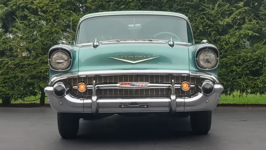 1957 Chevrolet Tri-Five Bel Air Sedan & Wagon - Image 10 of 15
