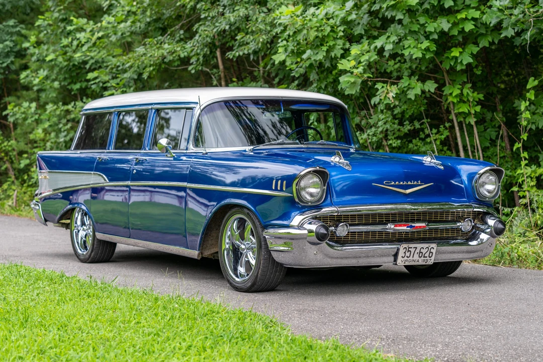 1957 Chevrolet Tri-Five Bel Air Sedan & Wagon - Image 8 of 31