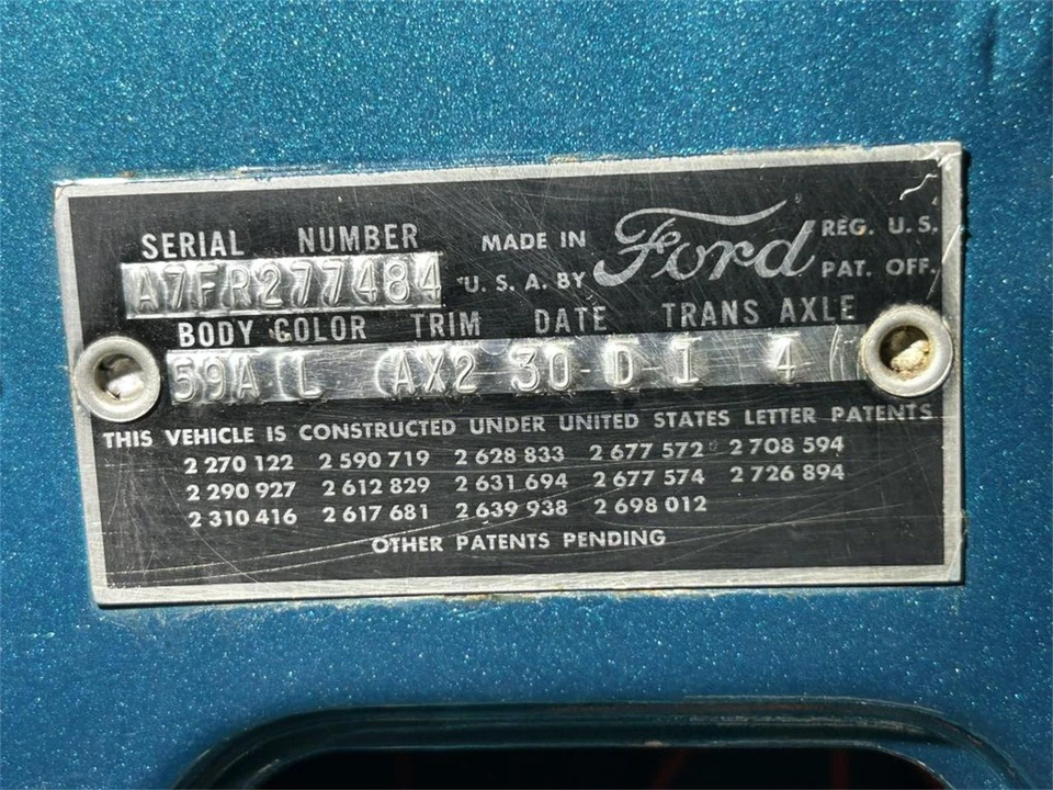 1957 Ford Ranchero 1st Gen - Image 28 of 31