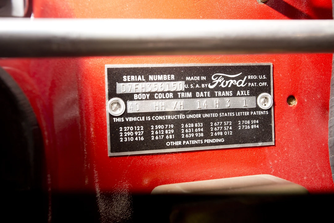 1957 Ford Thunderbird 1st Gen - Image 14 of 21
