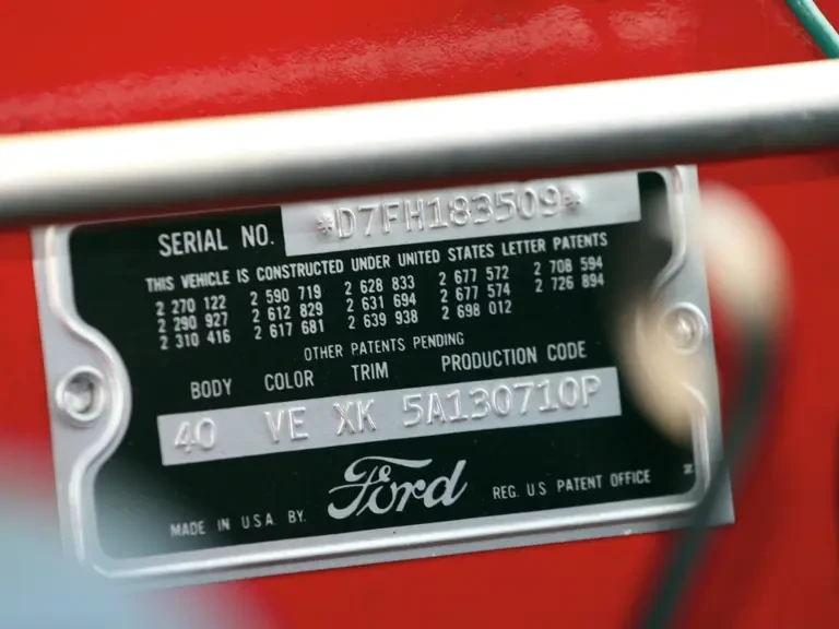 1957 Ford Thunderbird 1st Gen - Image 13 of 20