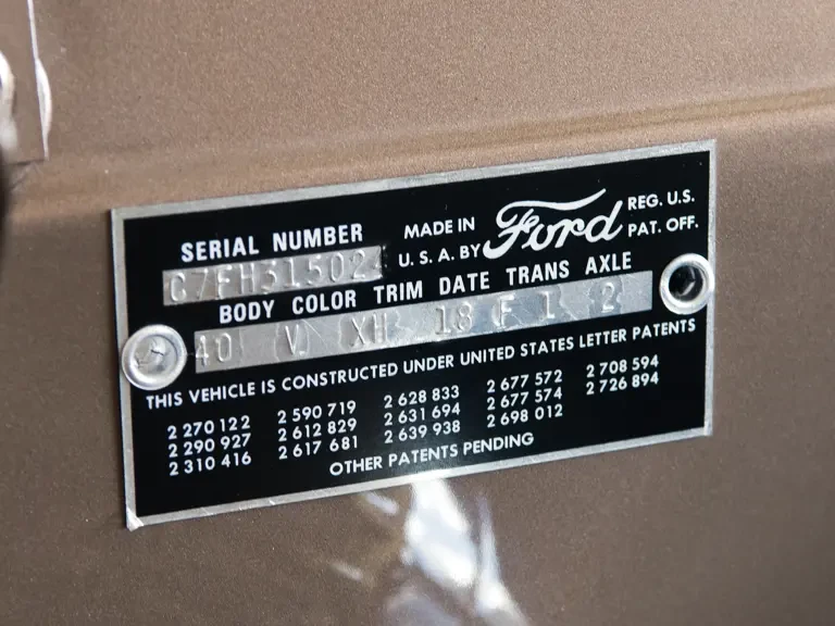 1957 Ford Thunderbird 1st Gen - Image 21 of 27