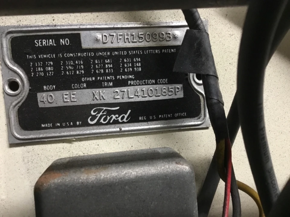 1957 Ford Thunderbird 1st Gen - Image 7 of 19