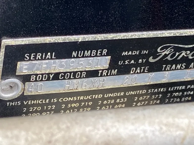 1957 Ford Thunderbird 1st Gen - Image 24 of 31