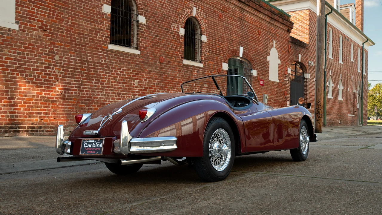1957 Jaguar XK140 OTS Roadster - Image 8 of 31