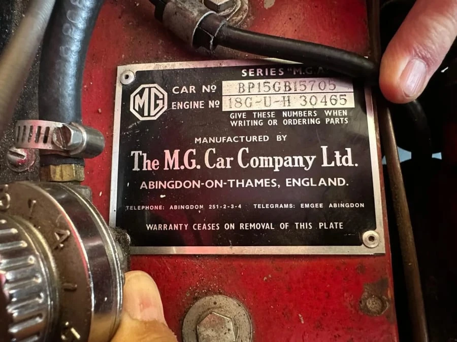 1957 MG MGA 1500 - Image 18 of 18