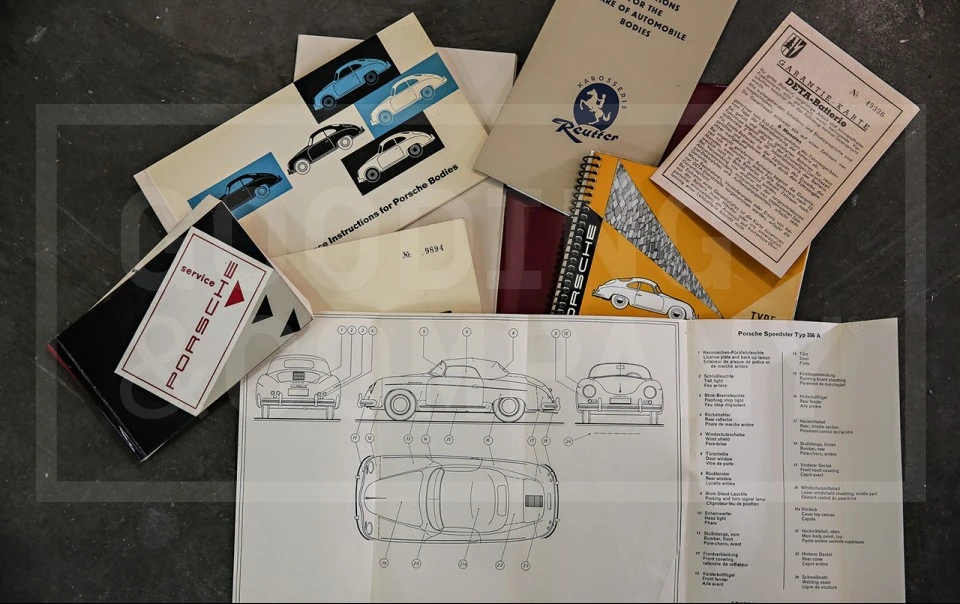 1957 Porsche 356 A - Image 19 of 20