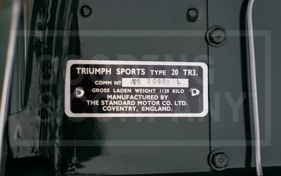 1957 Triumph TR3 - Image 17 of 19